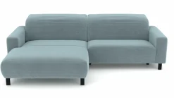 Polstergarnitur blau