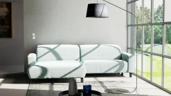 Polstergarnitur blau