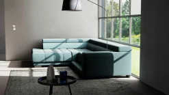 Polstergarnitur blau