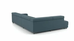 Polstergarnitur blau