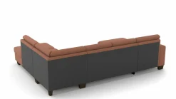 Polstergarnitur braun