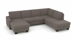 Polstergarnitur braun