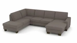 Polstergarnitur braun