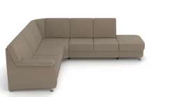 Polstergarnitur braun