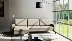 Polstergarnitur braun