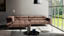 Polstergarnitur braun