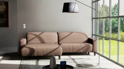 Polstergarnitur braun