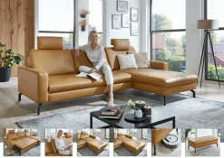 Polstergarnitur gelb