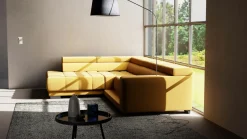 Polstergarnitur gelb