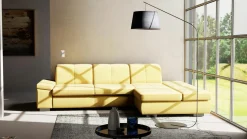 Polstergarnitur gelb