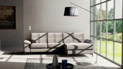 Polstergarnitur grau