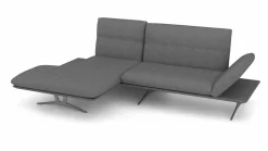 Polstergarnitur grau