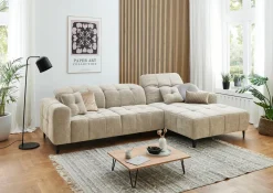 Polstergarnitur grau