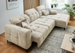 Polstergarnitur grau