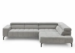 Polstergarnitur grau