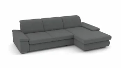 Polstergarnitur grau