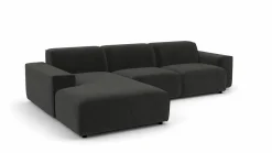 Polstergarnitur grau