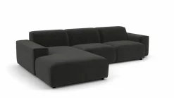 Polstergarnitur grau