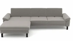 Polstergarnitur grau