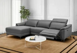 Polstergarnitur grau