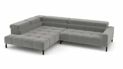 Polstergarnitur grau