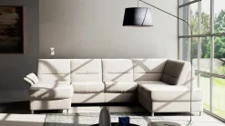 Polstergarnitur grau