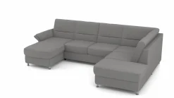 Polstergarnitur grau