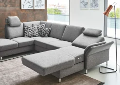 Polstergarnitur grau