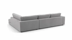 Polstergarnitur grau