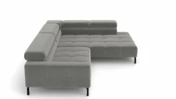 Polstergarnitur grau