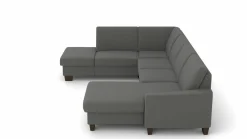 Polstergarnitur grau