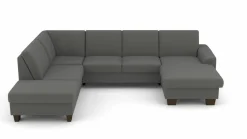 Polstergarnitur grau