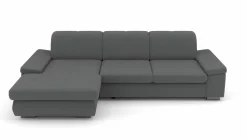 Polstergarnitur grau