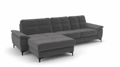 Polstergarnitur grau