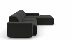 Polstergarnitur grau