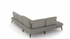 Polstergarnitur grau