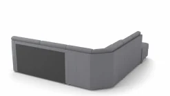 Polstergarnitur grau