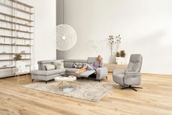 Polstergarnitur graubeige