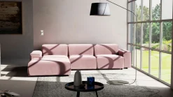 Polstergarnitur pink