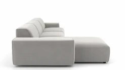 Polstergarnitur silberfarben