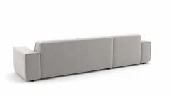 Polstergarnitur silberfarben