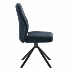 Polsterstuhl drehbar grau