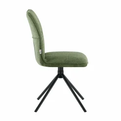 Polsterstuhl drehbar grün