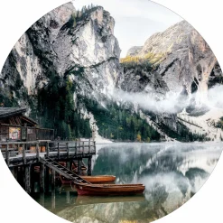 Pro Art Glasbild rund 30cm mehrfarbig