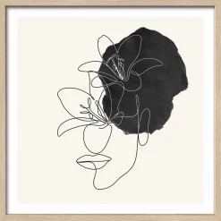 Pro Art Kunstdruck gerahmt 28x28cm mehrfarbig