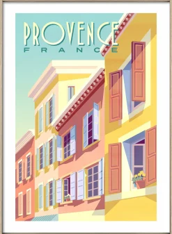 Pro Art Kunstdruck gerahmt 75x55cm mehrfarbig