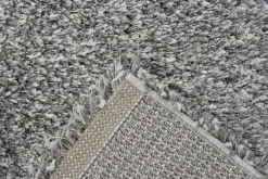 Ragolle Langflorteppich modern weißsilberfarben