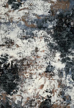 Ragolle Moderner Webteppich grau