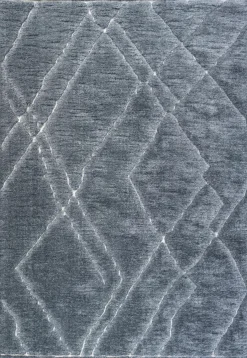 Ragolle Webteppich blauweiß