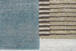 Ragolle Webteppich grünblauweiß